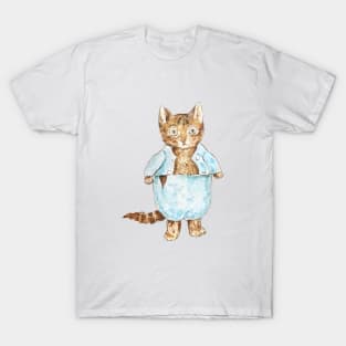 Tom Kitten Peter Rabbit  Beatrix Potter T-Shirt